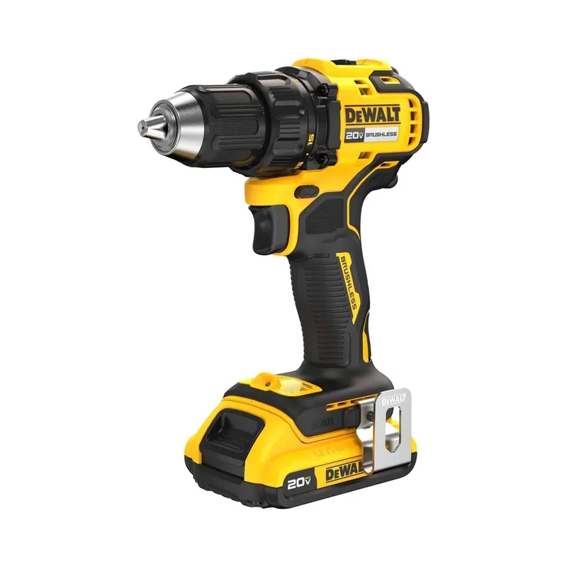 DEWALT 20V MAX Brushless 1/2 in. Cordless Compact Drill Driver Kit, Ratcheting Chuck, LED (DCD793D1) - Brand New - view 4