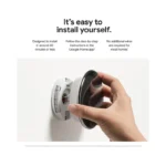 Google Nest Learning Thermostat (4th Gen) Works with Alexa and Google Home App - Polished Gold - view 4