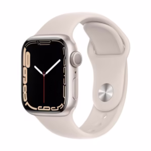 Apple Watch Series 7 Aluminum Case with Starlight Sport Band (Certified Pre-Owned)