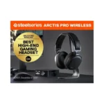 SteelSeries Arctis Pro Wireless Gaming Headset - Non-Stop Dual Battery - AI Noise Canceling Mic - PC, PS5, PS4, Mobile,.