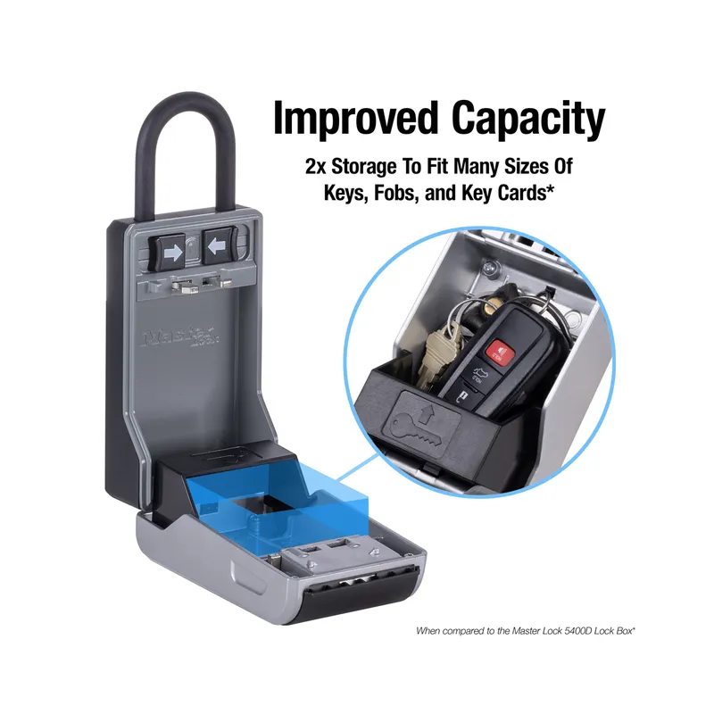 Master Lock Portable Lock Box 5480D (Brand New) - view 2