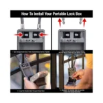 Master Lock Portable Lock Box 5482D (Brand New) - view 5