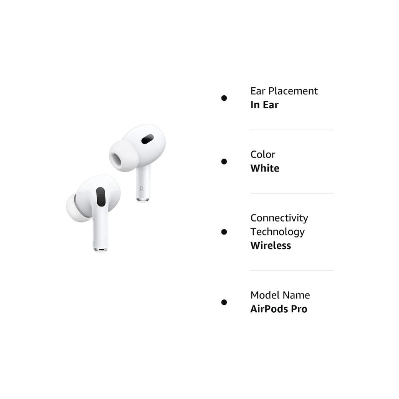 Apple AirPods Pro (2nd Generation) MagSafe Lightning Charging Case- Open Box - view 6