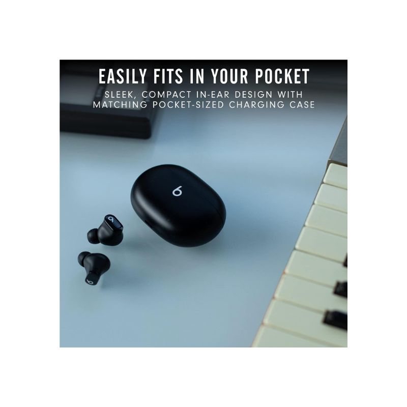 Beats Studio Buds –True Wireless Noise Cancelling Earbuds – Built-in Microphone, IPX4 Rating, Sweat Resistant Earphones -.