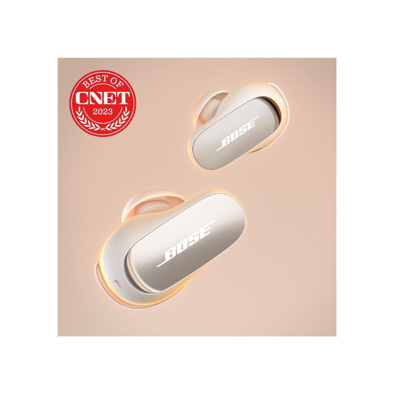 Bose QuietComfort Ultra Wireless Noise Cancelling Earbuds, Bluetooth Noise Cancelling Earbuds with Spatial Audio and.