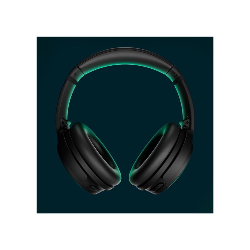 Bose QuietComfort Wireless Noise Cancelling Headphones, Bluetooth Over Ear Headphones with Up to 24 Hours of Battery Life -.