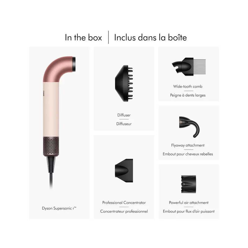 DYSON Supersonic r™ Hair Dryer in Ceramic pink (Brand New) - view 4