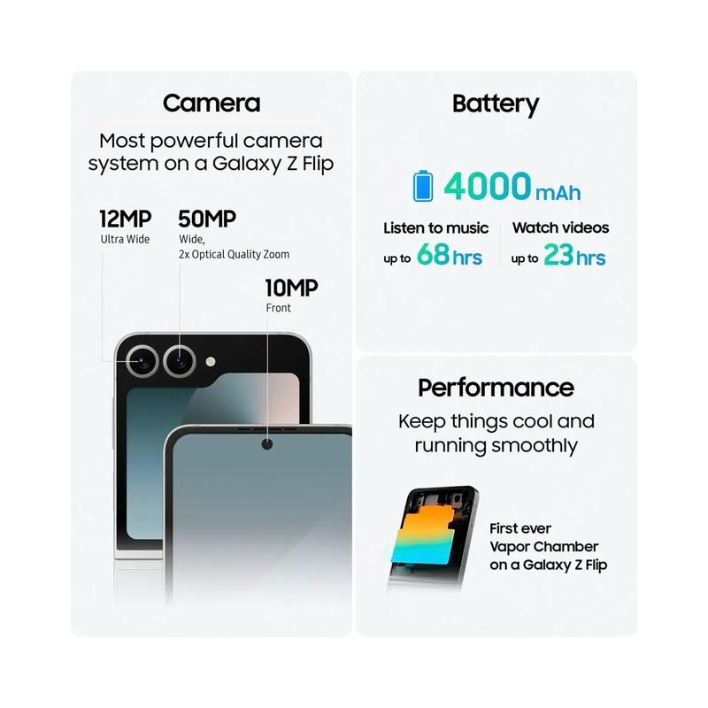 Samsung Galaxy Z Flip6 256GB Unlocked Smartphone (Certified Pre-Owned) - view 6