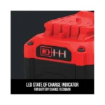 CRAFTSMAN V20 Lithium Ion Battery, 4.0-Amp Hour, 2 Pack (CMCB204-2) - Brand New - view 5
