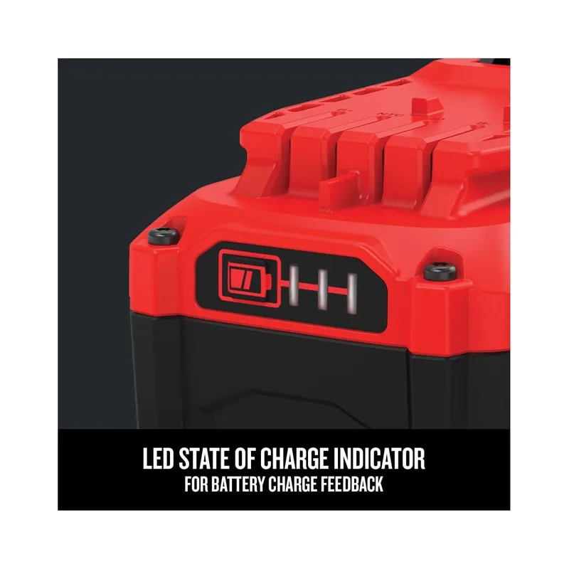 CRAFTSMAN V20 Lithium Ion Battery, 4.0-Amp Hour, 2 Pack (CMCB204-2) - Brand New - view 5