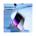 NEW'C 3-Pack Tempered Glass Screen Protector for iPhone 14 Pro Max - Case Friendly, Scratch-Proof, Bubble-Free - view 3