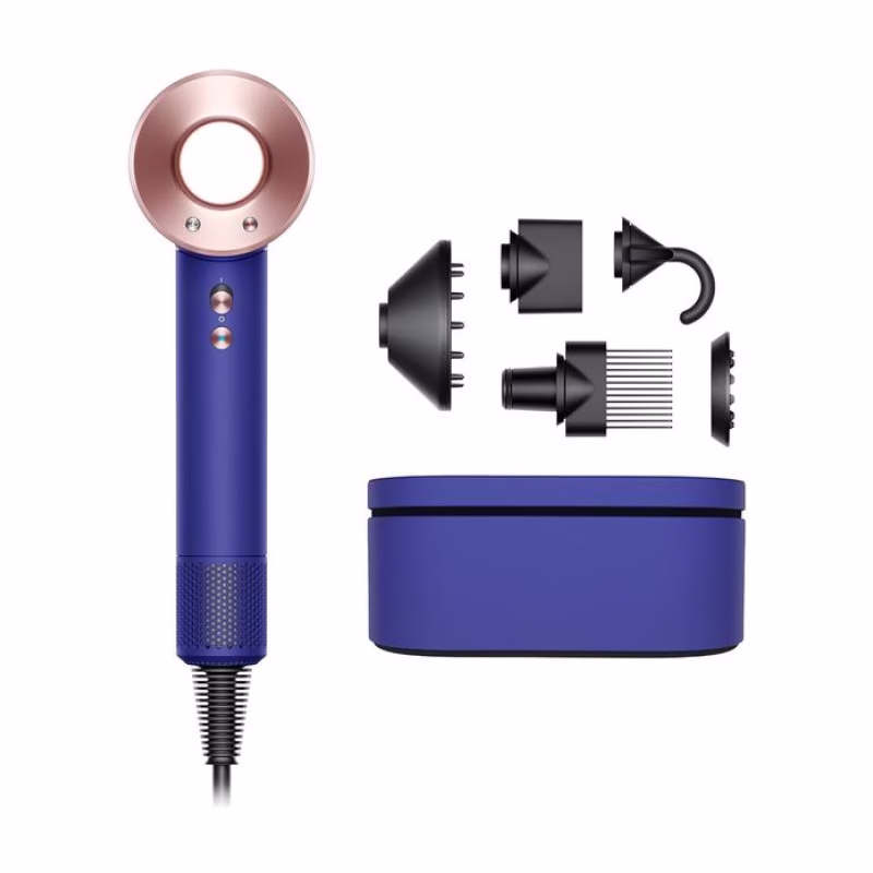 Dyson Supersonic™ Hair Dryer Special Gift Edition, Vinca blue and Rose - Brand New