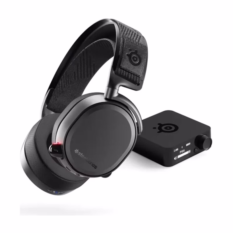 SteelSeries Arctis Pro Wireless Gaming Headset - Non-Stop Dual Battery - AI Noise Canceling Mic - PC, PS5, PS4, Mobile,.