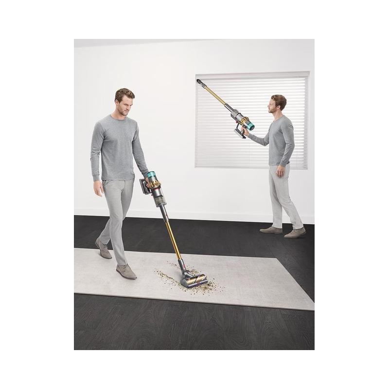 Dyson V15 Detect Absolute Cordless Vacuum (Gold/Iron) - Open Box - view 7