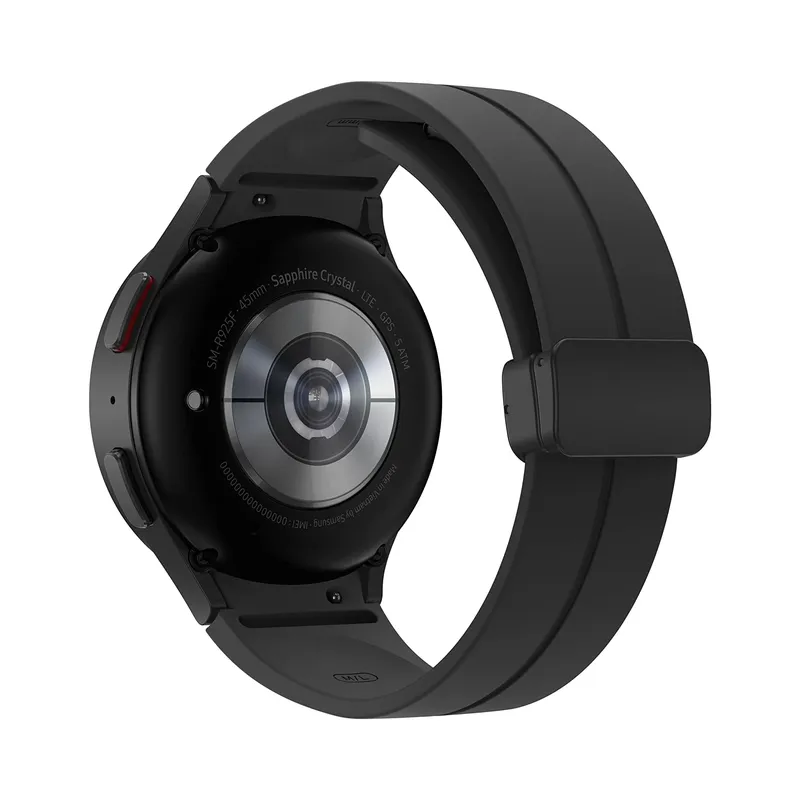 Samsung Galaxy Watch5 Pro 45mm Black Titanium, Heart Monitor, Workout Tracking, Advanced Sleep Coaching - Certified.
