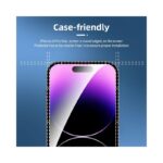 NEW'C 3-Pack Tempered Glass Screen Protector for iPhone 14 Pro Max - Case Friendly, Scratch-Proof, Bubble-Free - view 6