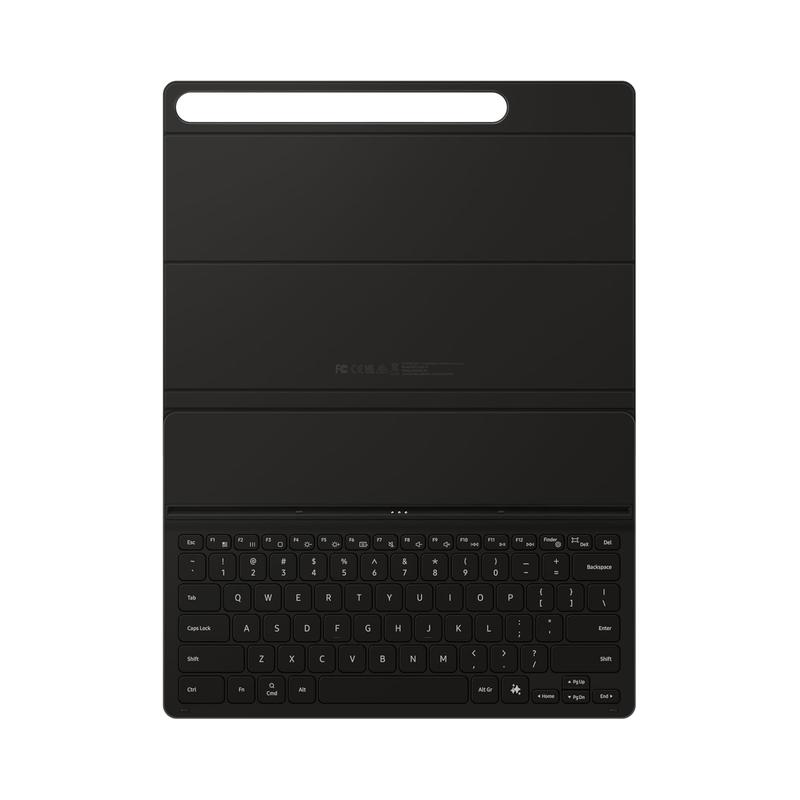Samsung Galaxy Tab S10+ Book Cover Slim Keyboard Case with AI Keys - Black - Brand New - view 3