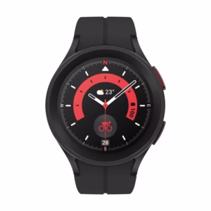 Samsung Galaxy Watch5 Pro 45mm Black Titanium, Heart Monitor, Workout Tracking, Advanced Sleep Coaching - Certified Pre-Owned