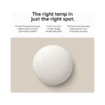 Google Nest Temperature Sensor (2nd Gen) - Room Comfort Sensor with Scheduling, Porcelain - Brand New - view 2