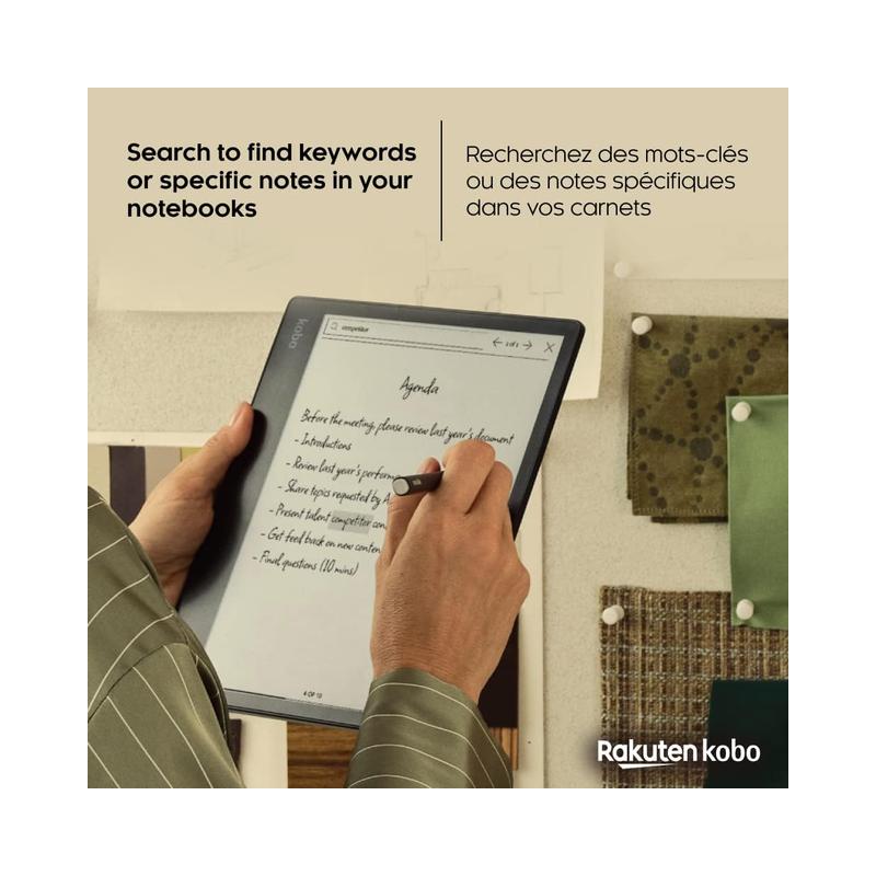 Kobo Elipsa 2E | 10.3” eReader with Glare-Free Touchscreen | Adjustable Brightness & Colour Temperature | Includes Kobo.