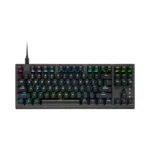 CORSAIR K60 RGB TKL RGB Tenkeyless Optical-Mechanical Wired Gaming Keyboard - OPX Switches - Black (Brand New) - view 4