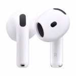 Apple AirPods 4 Wireless Earbuds with Bluetooth, Active Noise Cancellation, Adaptive Audio, Transparency Mode, Personalized.