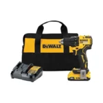 DEWALT 20V MAX Brushless 1/2 in. Cordless Compact Drill Driver Kit, Ratcheting Chuck, LED (DCD793D1) - Brand New