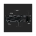 Logitech G413 SE Full-Size Mechanical Gaming Keyboard - Backlit Keyboard with Tactile Mechanical Switches, Anti-Ghosting,.