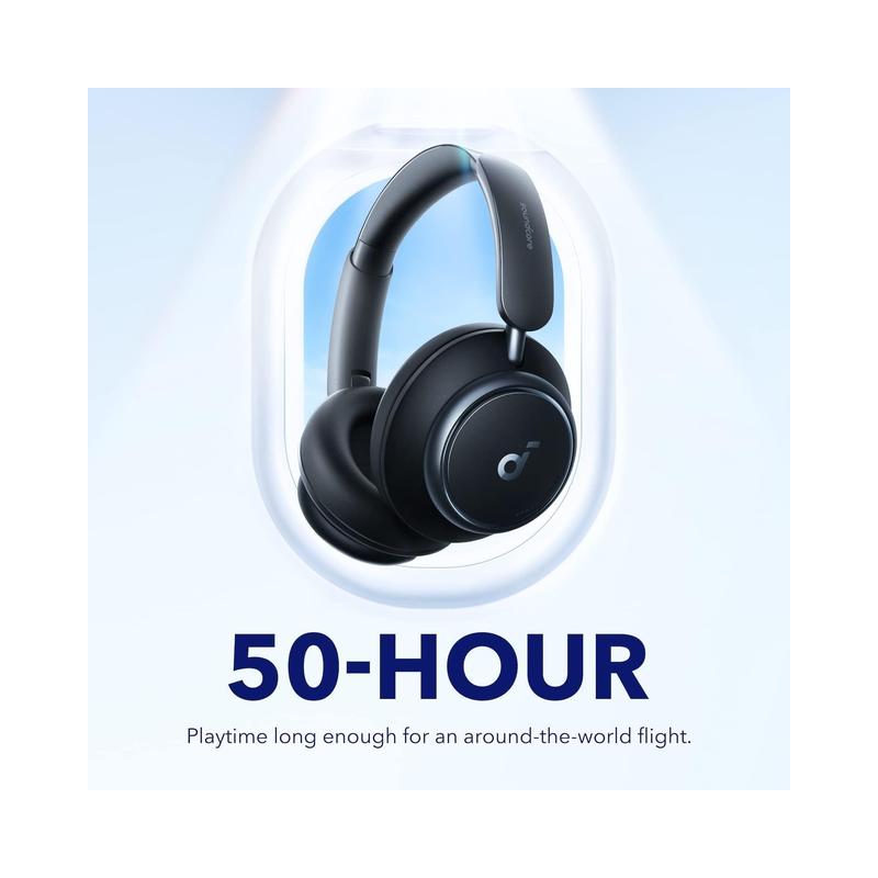 Soundcore by Anker Space Q45 Adaptive Active Noise Cancelling Headphones (Black) - Brand New - view 3