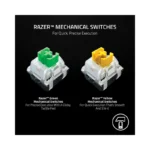 Razer - BlackWidow V3 Mini Hyperspeed 65% Wireless Mechanical Clicky Tactile Switch Gaming Keyboard with Chroma RGB.
