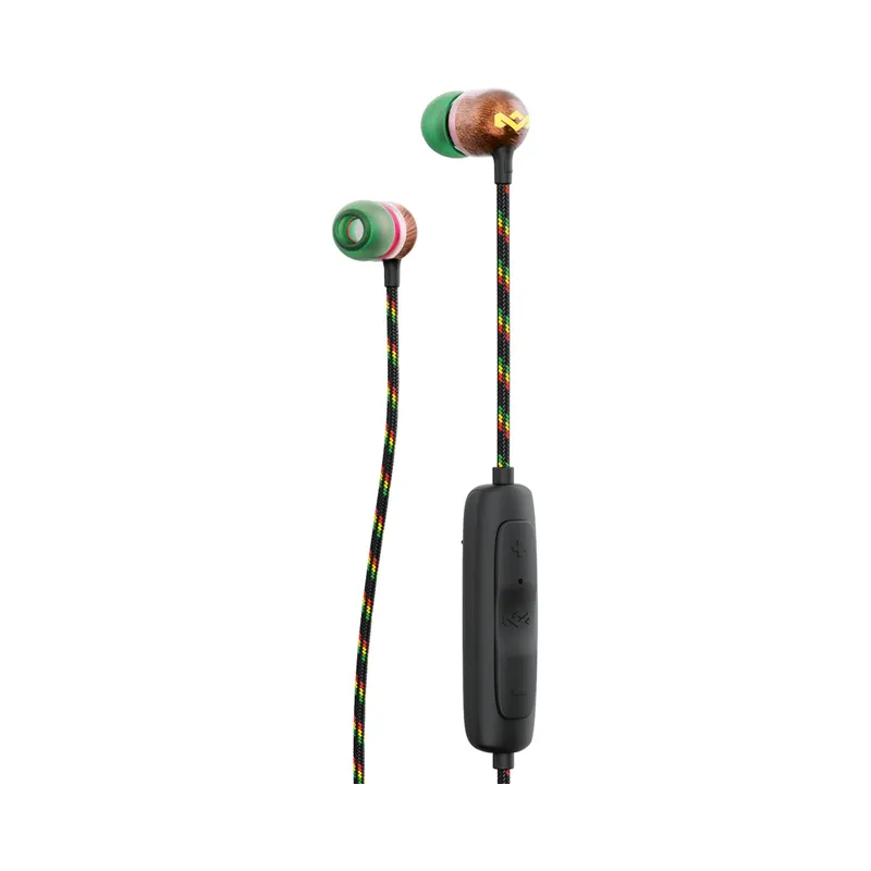 House of Marley Smile Jamaica Wireless 2, Bluetooth Headphones, Long Battery Life, Built-in Microphone and Quick Charge.