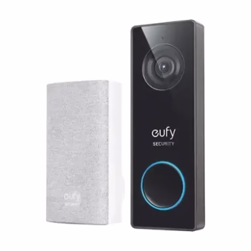 Anker Eufy Security - Smart Wi-Fi Video Doorbell 2K Pro Wired - Black/White (Brand New)
