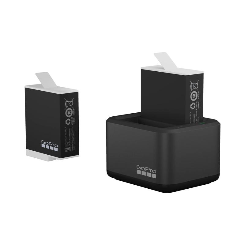 GoPro Dual Battery Charger and Enduro Batteries HERO 12 Black, HERO11 Black, HERO10 Black, HERO9 Black - Brand New - view 3