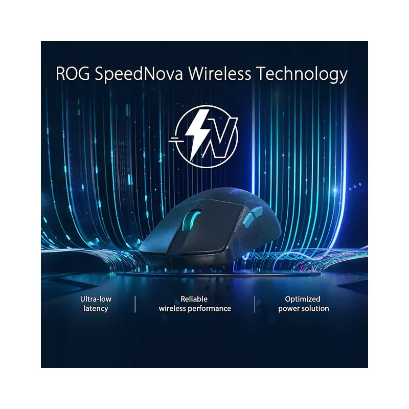 ASUS - ROG Harpe Ace Aim Lab Edition Ultralight Wireless Optical Gaming Mouse with ROG SpeedNova Wireless Technology -.