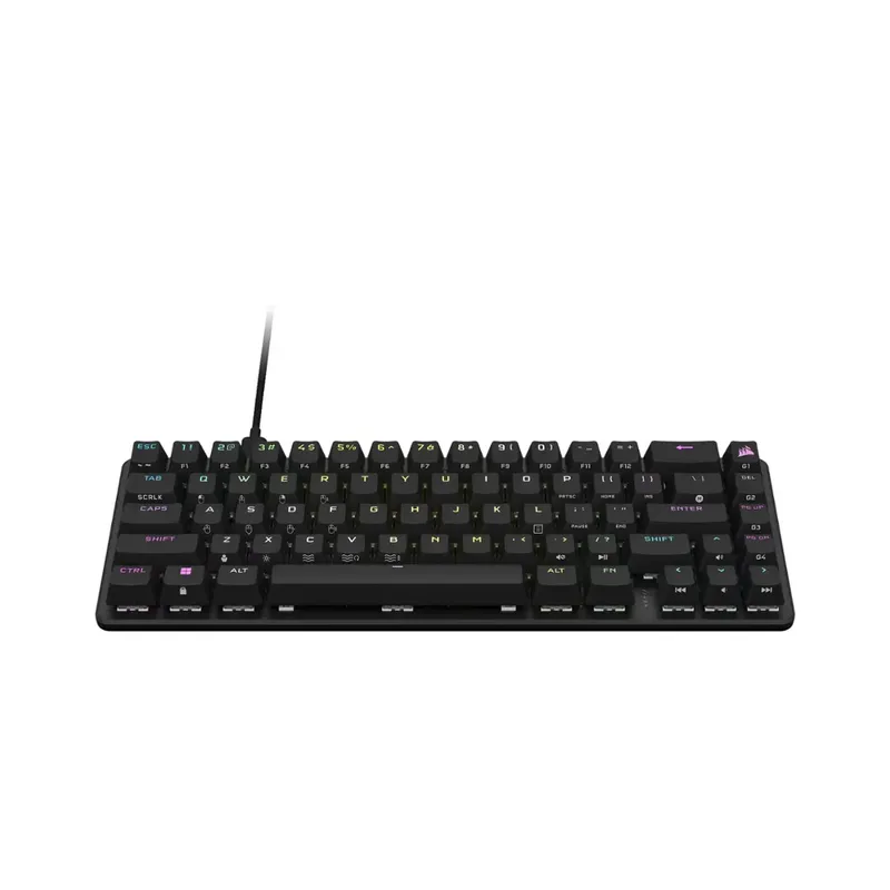 CORSAIR - K65 PRO MINI RGB 65% Optical-Mechanical Gaming Keyboard Backlit RGB LED, OPX (Brand New) - view 5