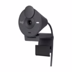 Logitech Brio 300 1920x1080p USB-C Webcam with Privacy Shutter - Graphite (Brand New)