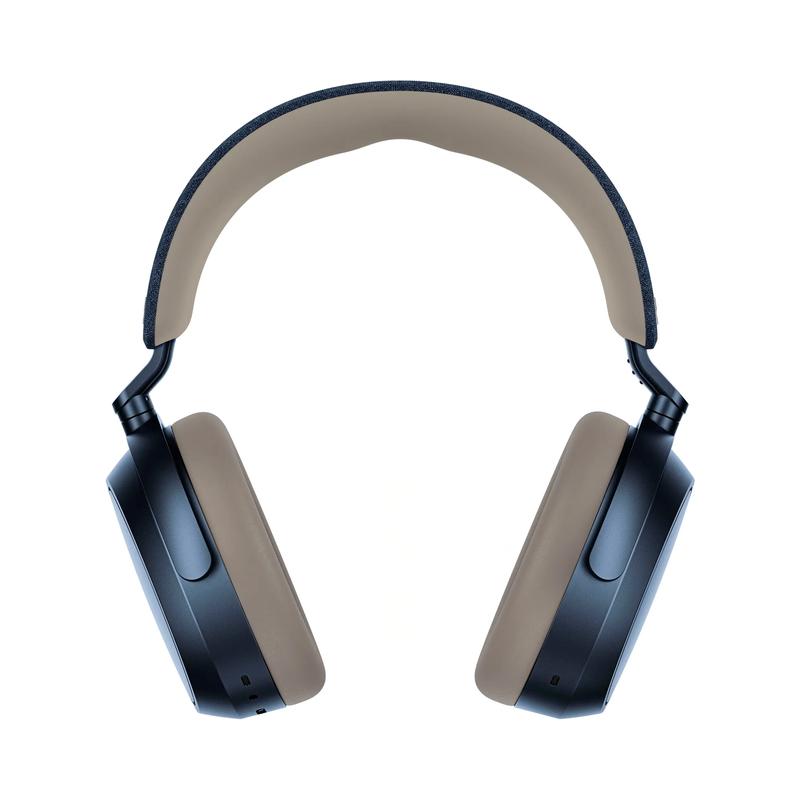 Sennheiser Momentum 4 Wireless Adaptive Noise-Canceling Over-The-Ear Headphones - Denim - Brand New - view 2