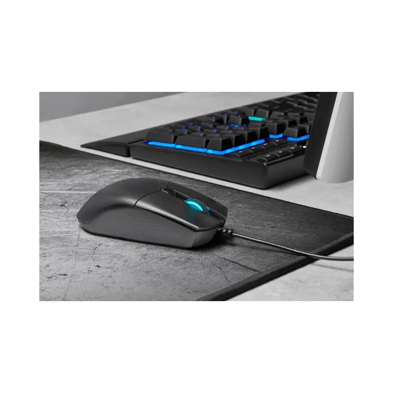 CORSAIR - KATAR PRO Ultra-Light Wired Optical Gaming Ambidextrous Mouse - Wired - Black (Brand New) - view 2