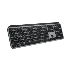 Logitech - MX Keys S for Mac Advanced Full-size Wireless Scissor Keyboard with Backlit keys for MacBook, iMac, iPad - Space.