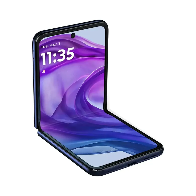 Motorola - razr+ 256GB, 2024, Midnight Blue, Unlocked International Smartphone - (Open Box) - view 2