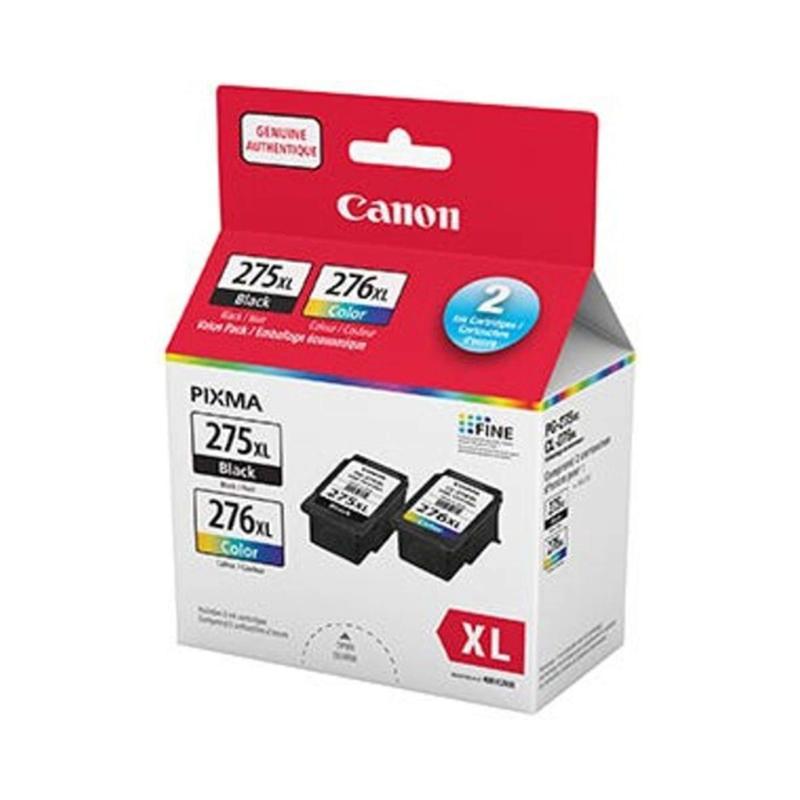 [Original] Canon PG-275XL / CL-276XL Original Inkjet Ink Cartridge - Black, Tri-color - 1 Pack
