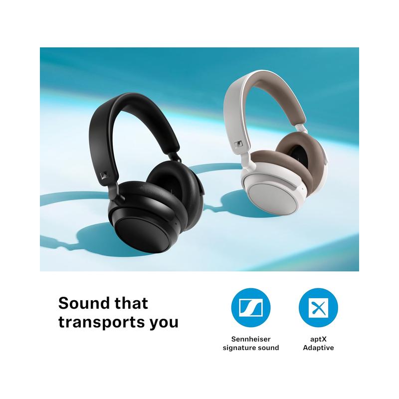 Sennheiser ACCENTUM Plus Wireless Bluetooth Headphones - Black - Brand New - view 3