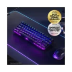 SteelSeries Apex Pro Mini Wireless HyperMagnetic Gaming Keyboard - World's Fastest Keyboard –Compact 60% Form Factor (Brand.