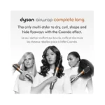 Dyson Airwrap Styler Complete Long Curling Iron + Added Value (Diffuser and Travel Bag Included) - Nickel/Copper (Open Box).
