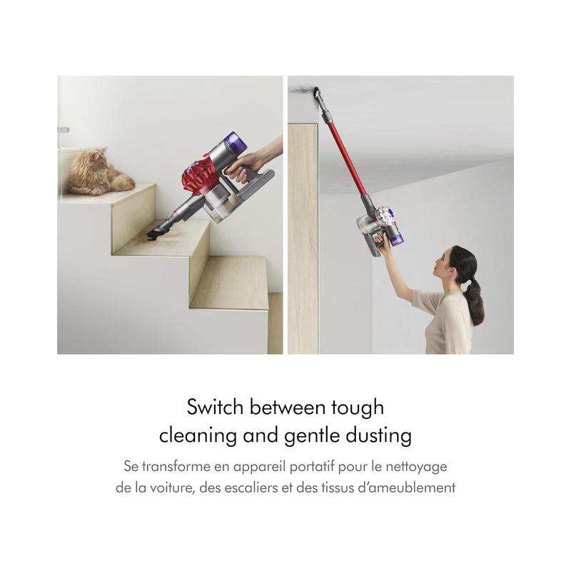 Dyson V8 Origin Cordless Vacuum (Red) - Brand New - view 5
