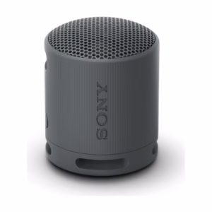 Sony SRS-XB100 Wireless Bluetooth Portable Lightweight Super-Compact Travel Speaker, Extra-Durable IP67 Waterproof & Dustproof, 16 Hour Battery, Versatile Strap, and Hands-Free Calling (Certified Pre-Owned) - Black