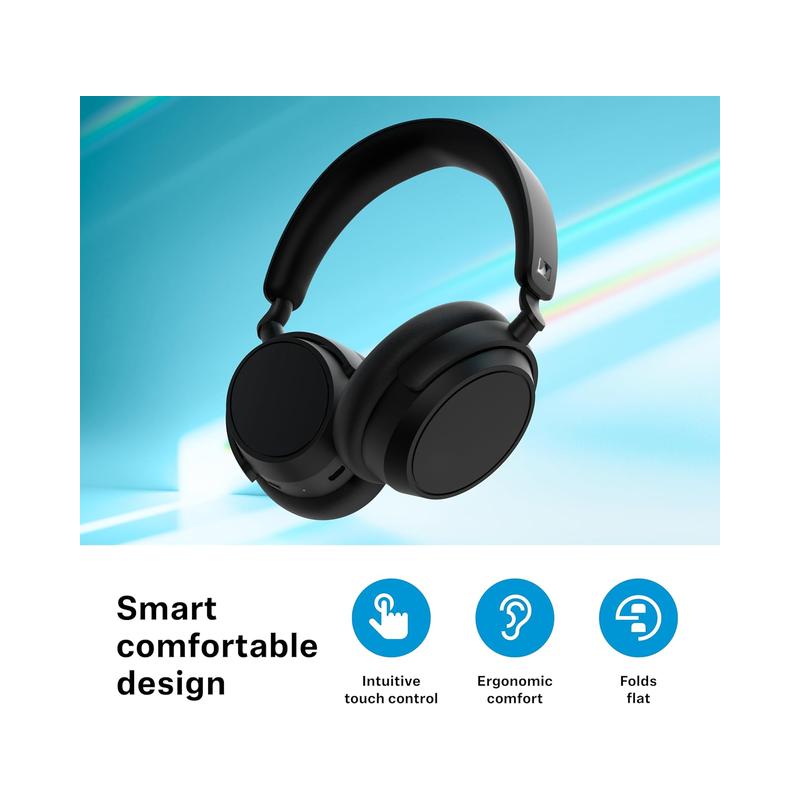 Sennheiser ACCENTUM Plus Wireless Bluetooth Headphones - Black - Brand New - view 2