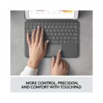 Logitech Combo Touch Keyboard Folio for Apple iPad 10.2" (7th, 8th & 9th Gen) | Graphite | Certified Pre Owned - view 2