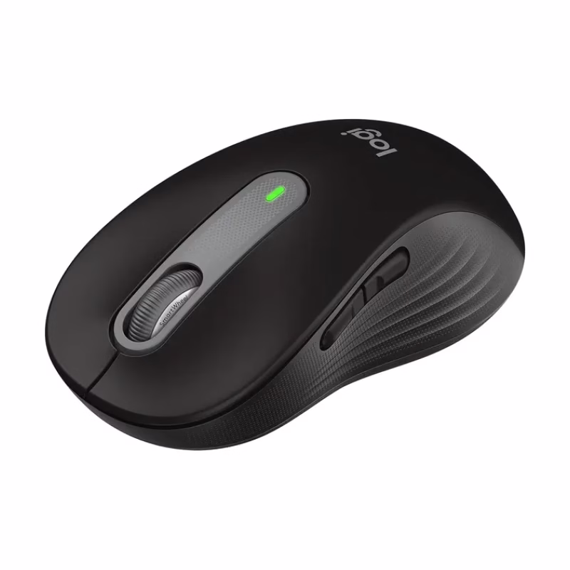 Logitech Signature M650 L Full Size Wireless Mouse, Black - Brand New