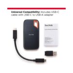 SanDisk 2TB Extreme Portable SSD - External Solid State Drive (SDSSDE61-2T00) - Brand New - view 2